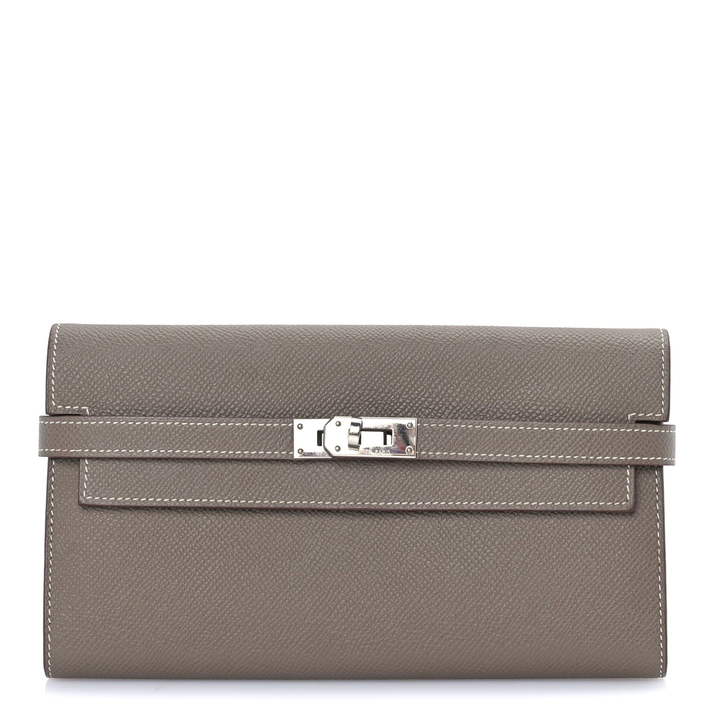 Hermes Epsom Kelly Longue Wallet Etoupe