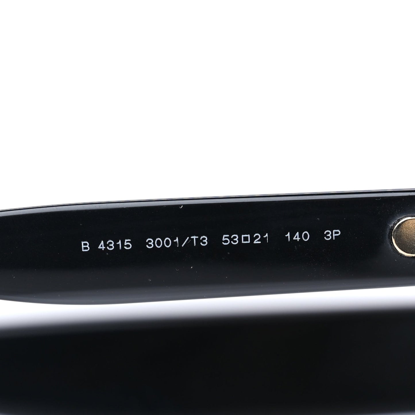 Burberry Acetate Oversized B4315 TB Sunglasses Black