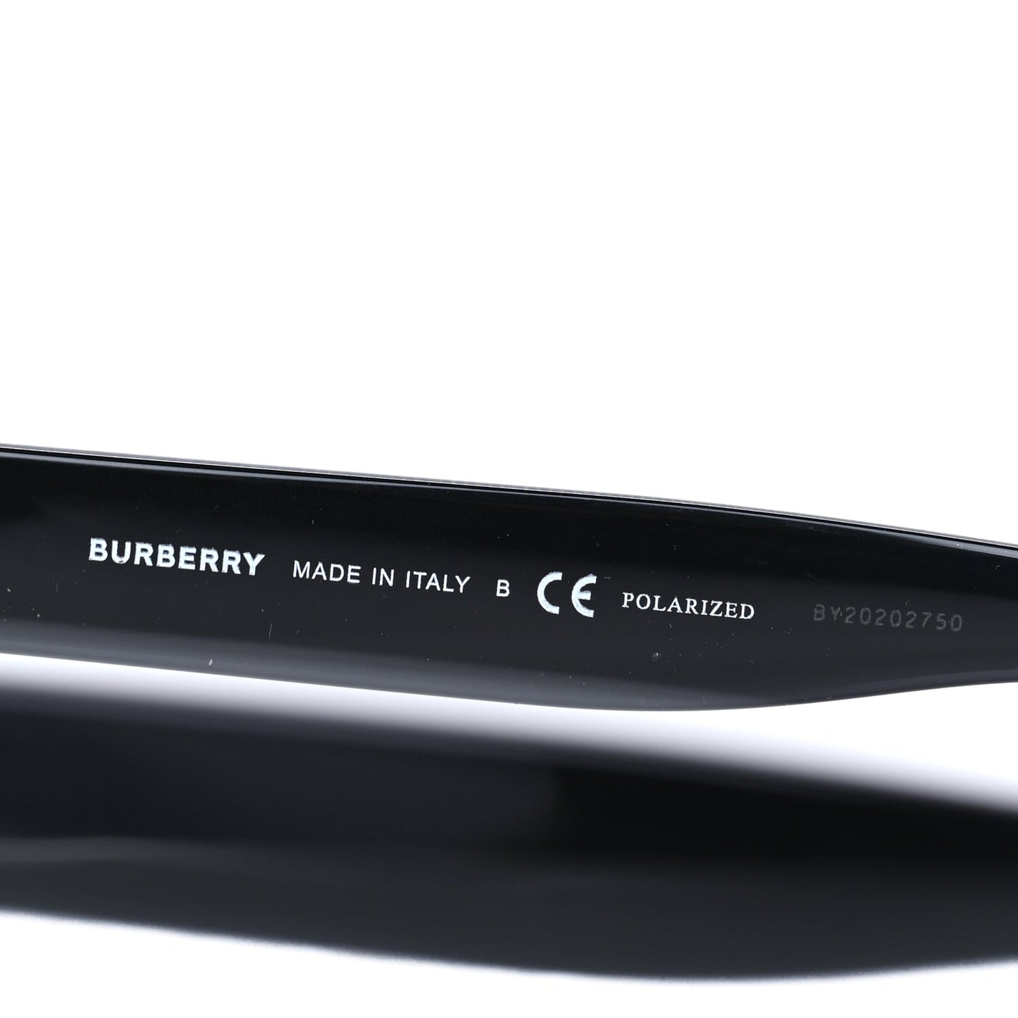 Burberry Acetate Oversized B4315 TB Sunglasses Black