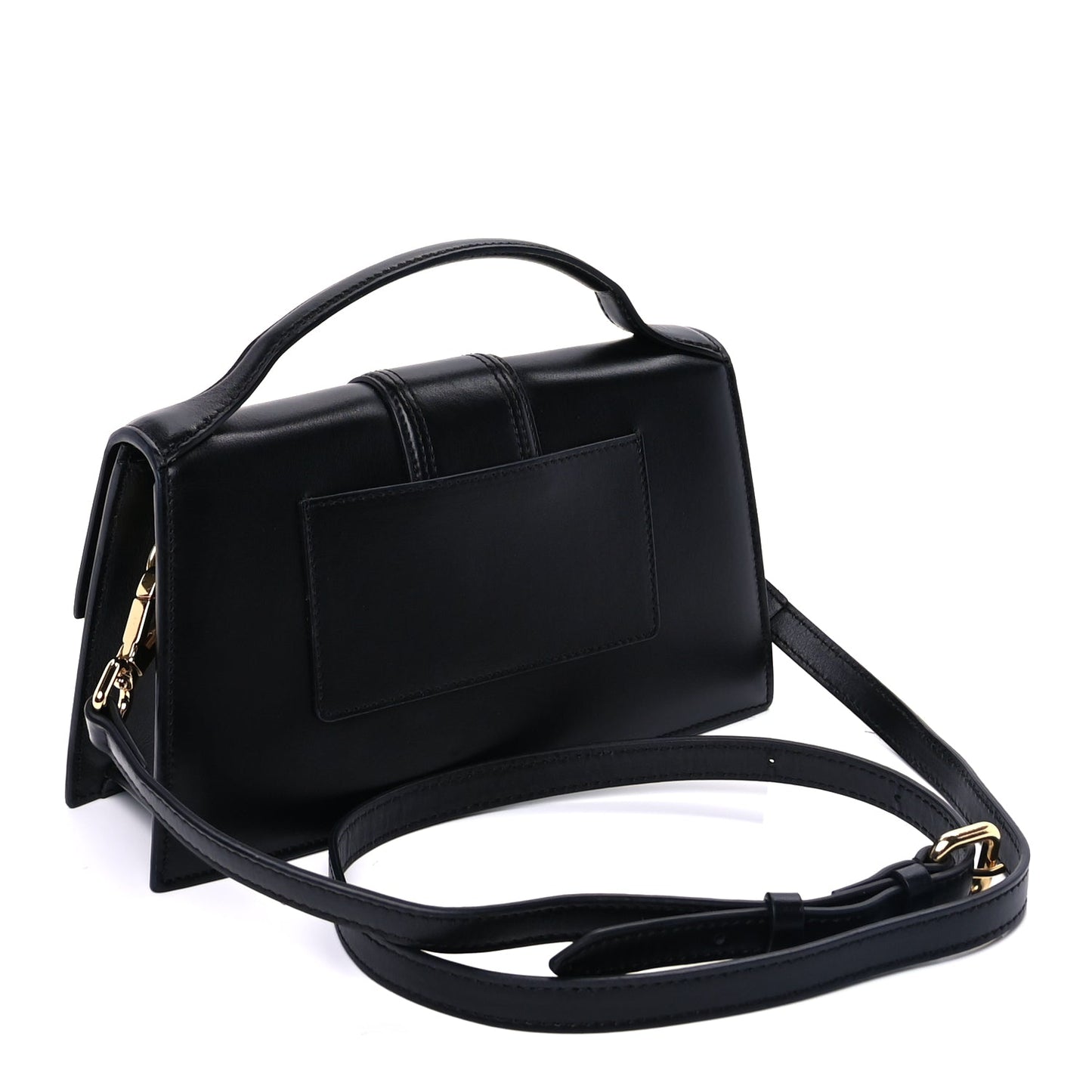Jacquemus Smooth Calfskin Le Grand Bambino  Black