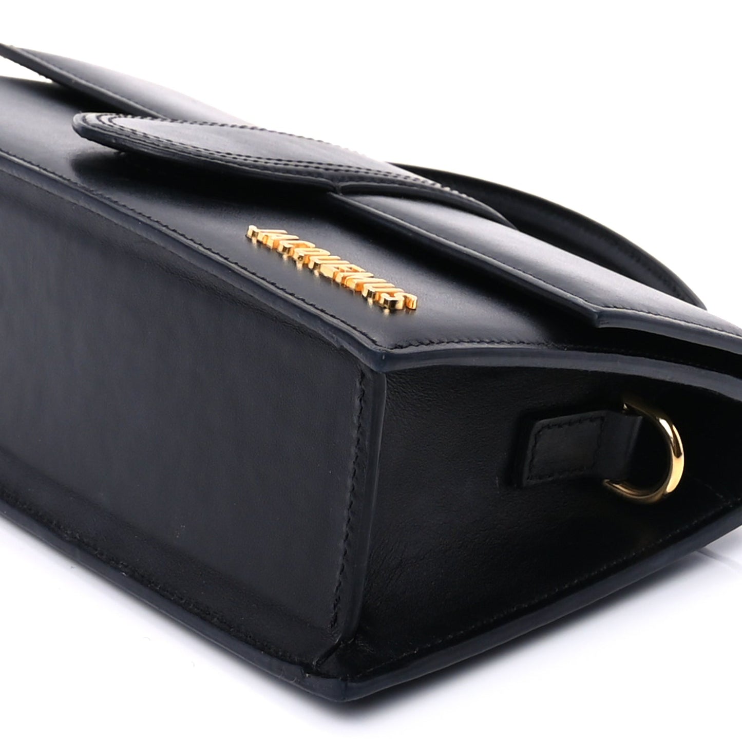 Jacquemus Smooth Calfskin Le Grand Bambino  Black
