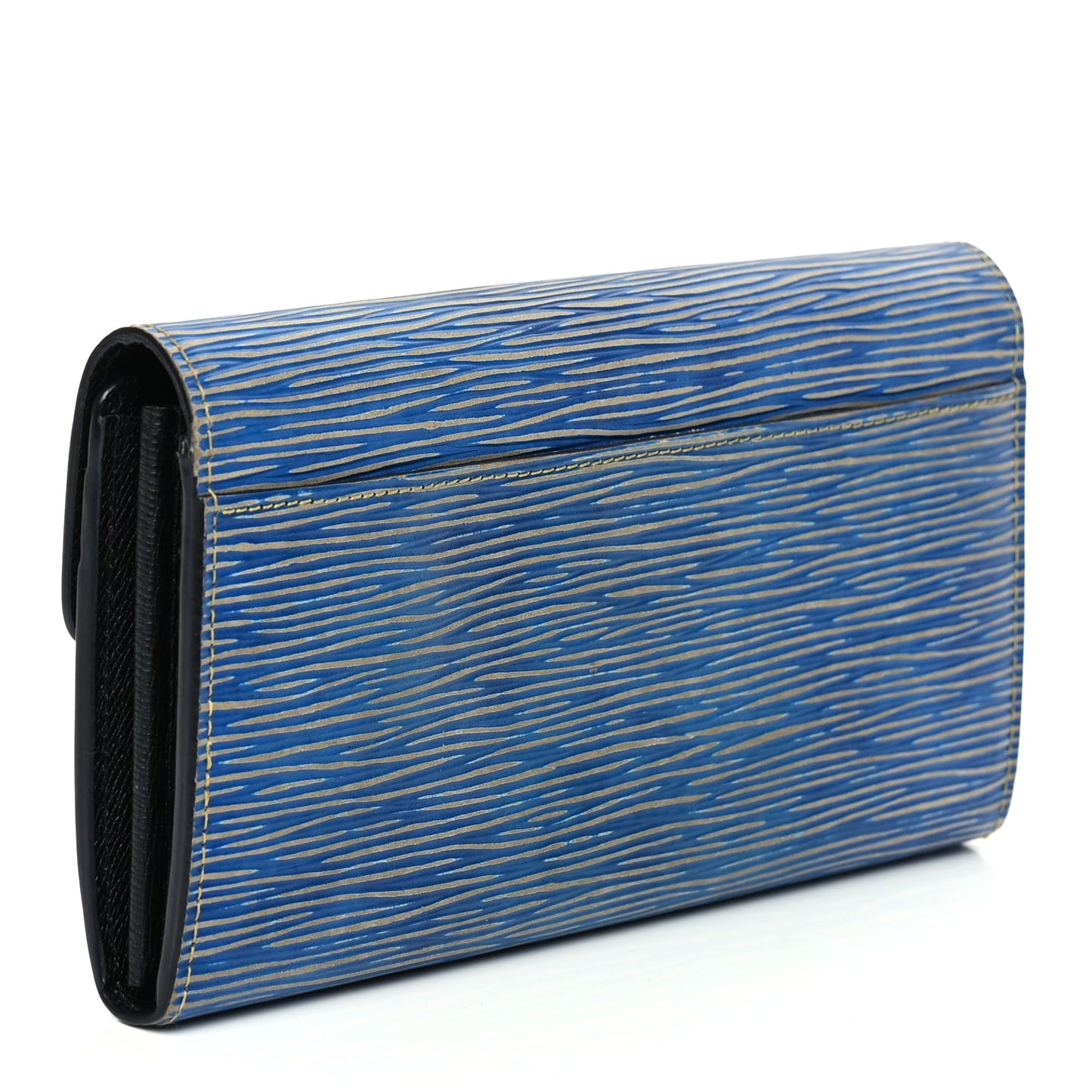 Louis Vuitton Epi Sarah Wallet NM Denim Light