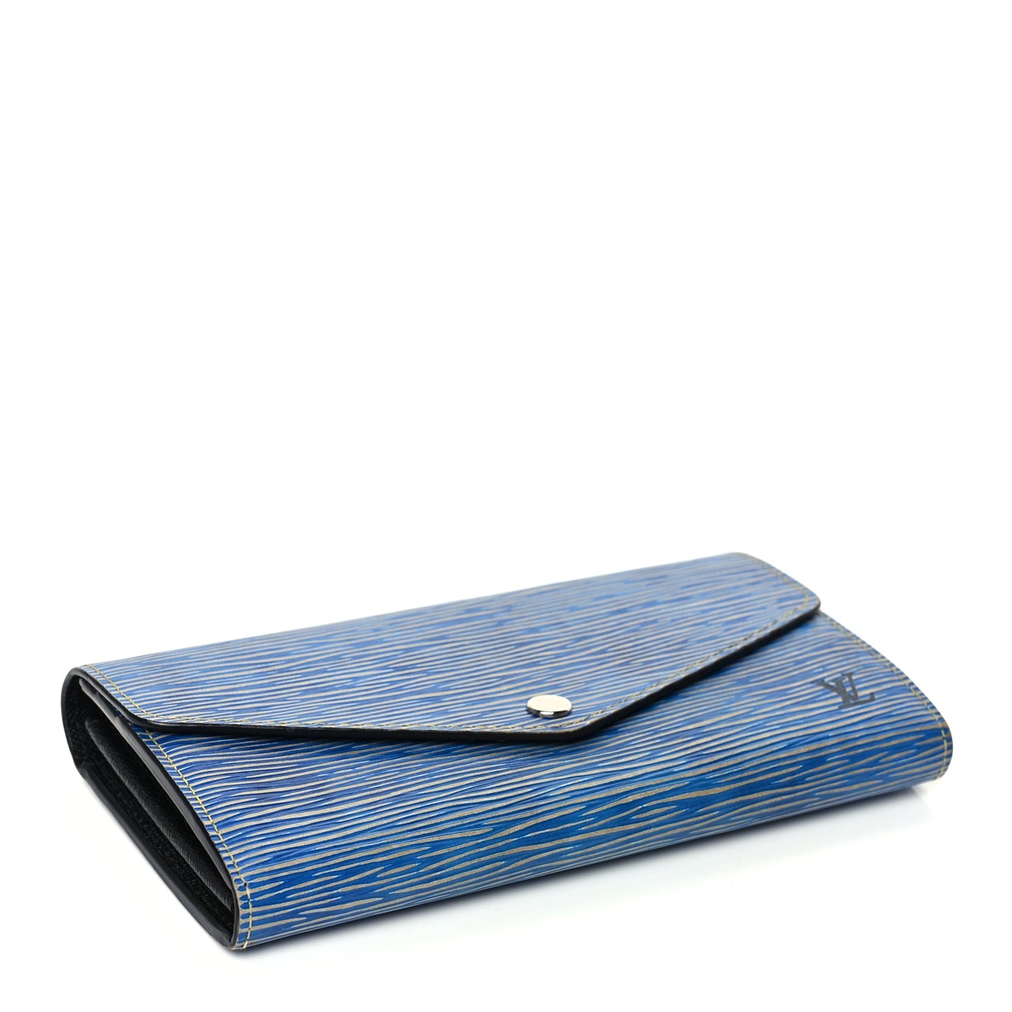 Louis Vuitton Epi Sarah Wallet NM Denim Light