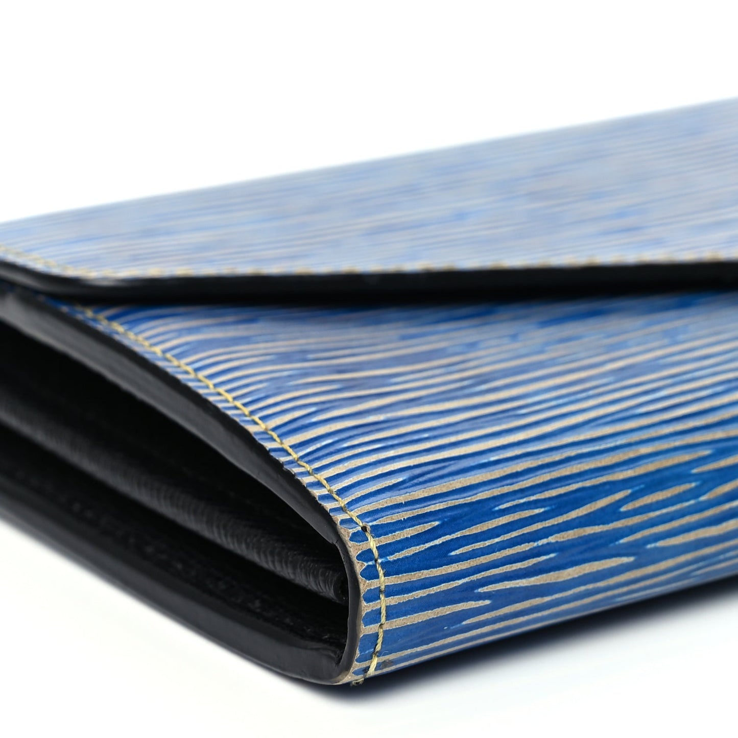 Louis Vuitton Epi Sarah Wallet NM Denim Light