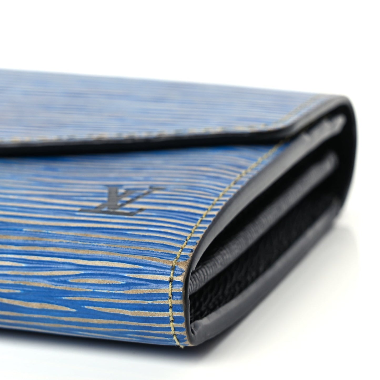 Louis Vuitton Epi Sarah Wallet NM Denim Light