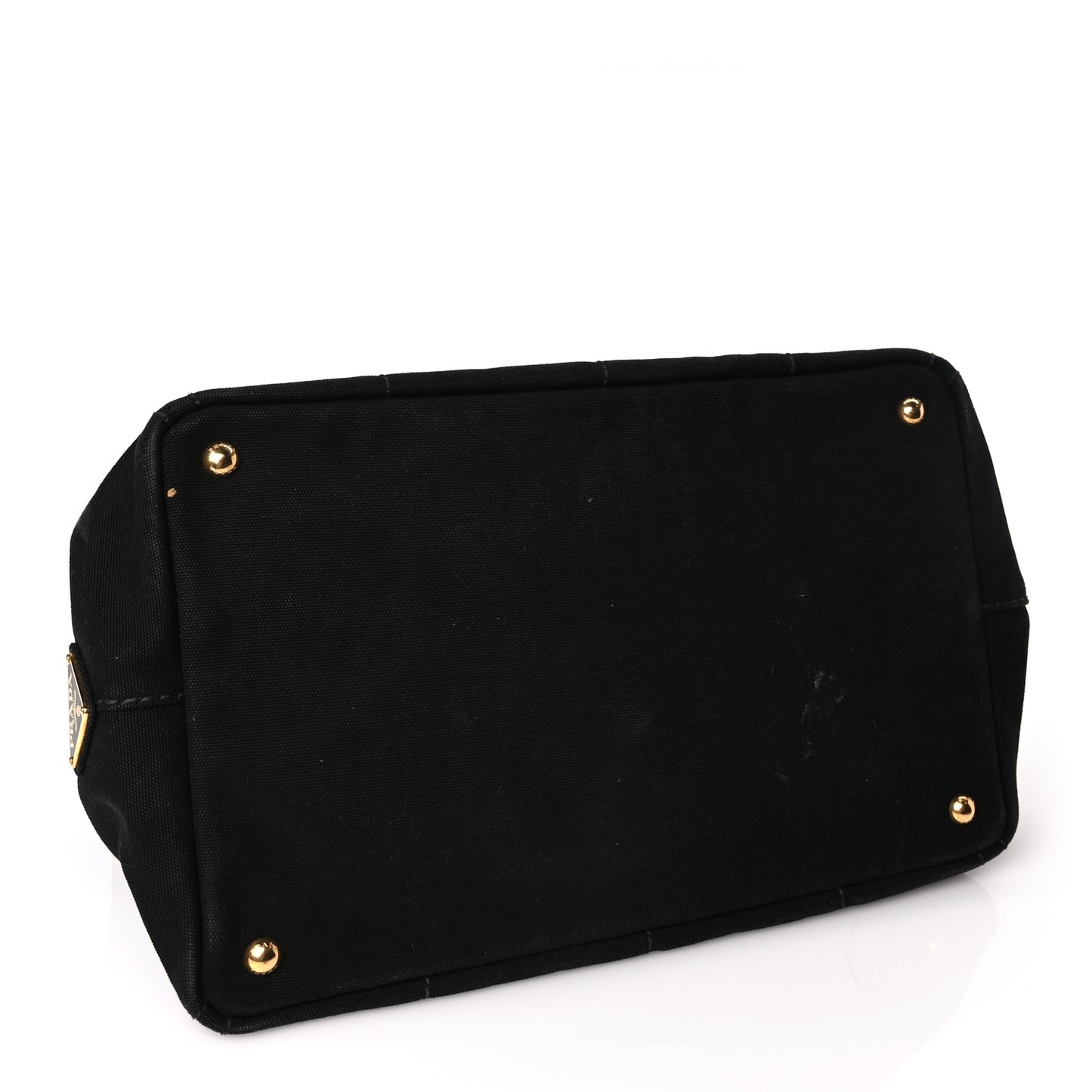 Prada Canapa Logo Tote Black