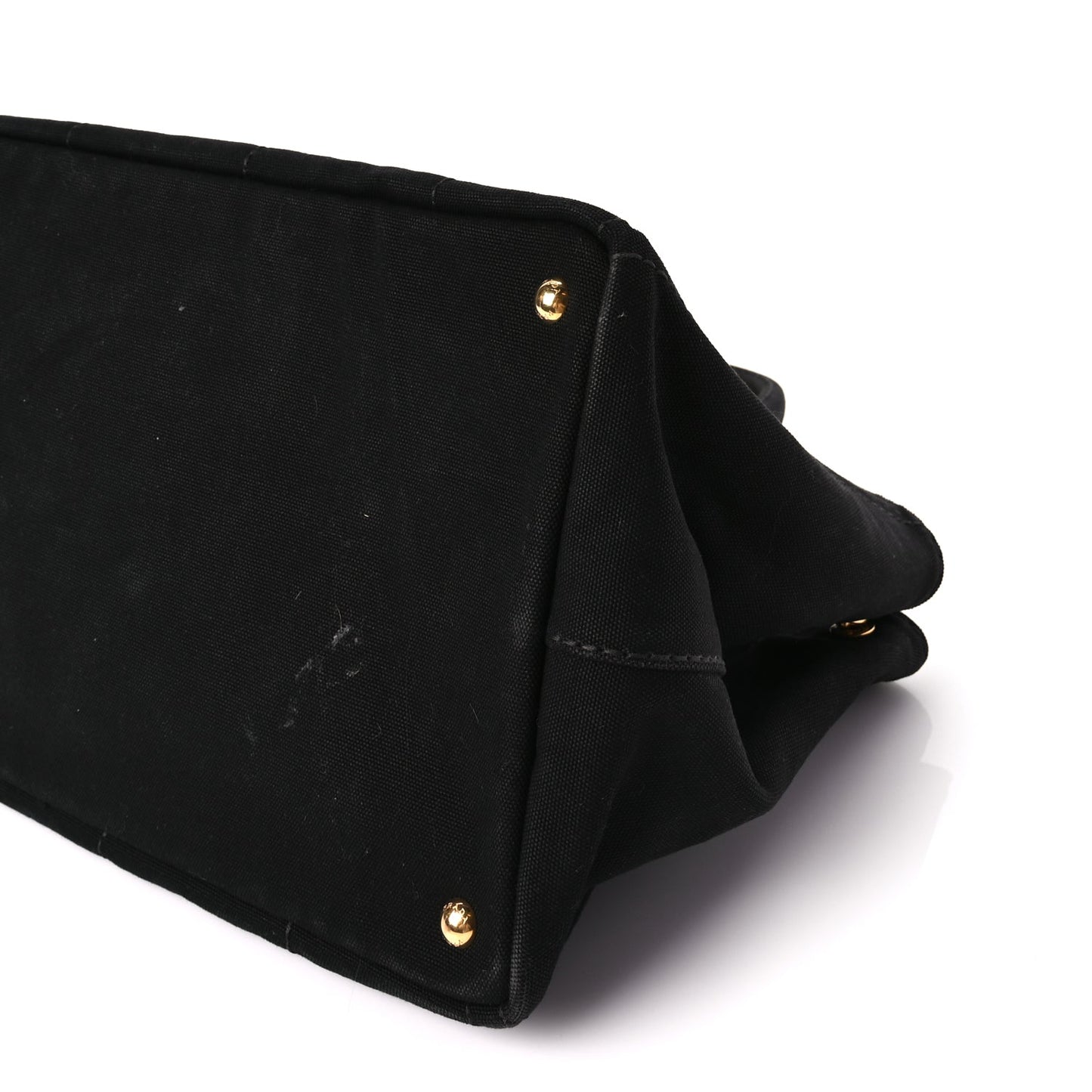 Prada Canapa Logo Tote Black