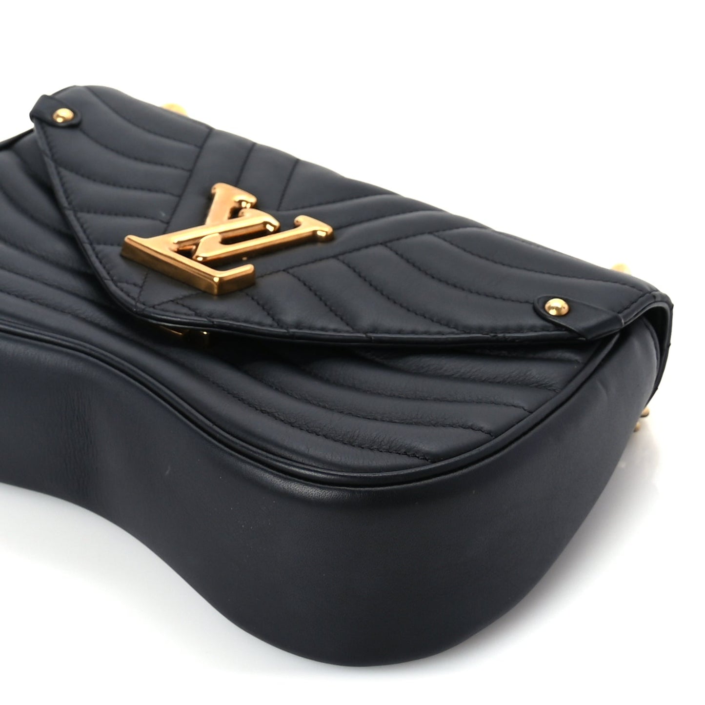 Louis Vuitton Calfskin New Wave Chain PM Black