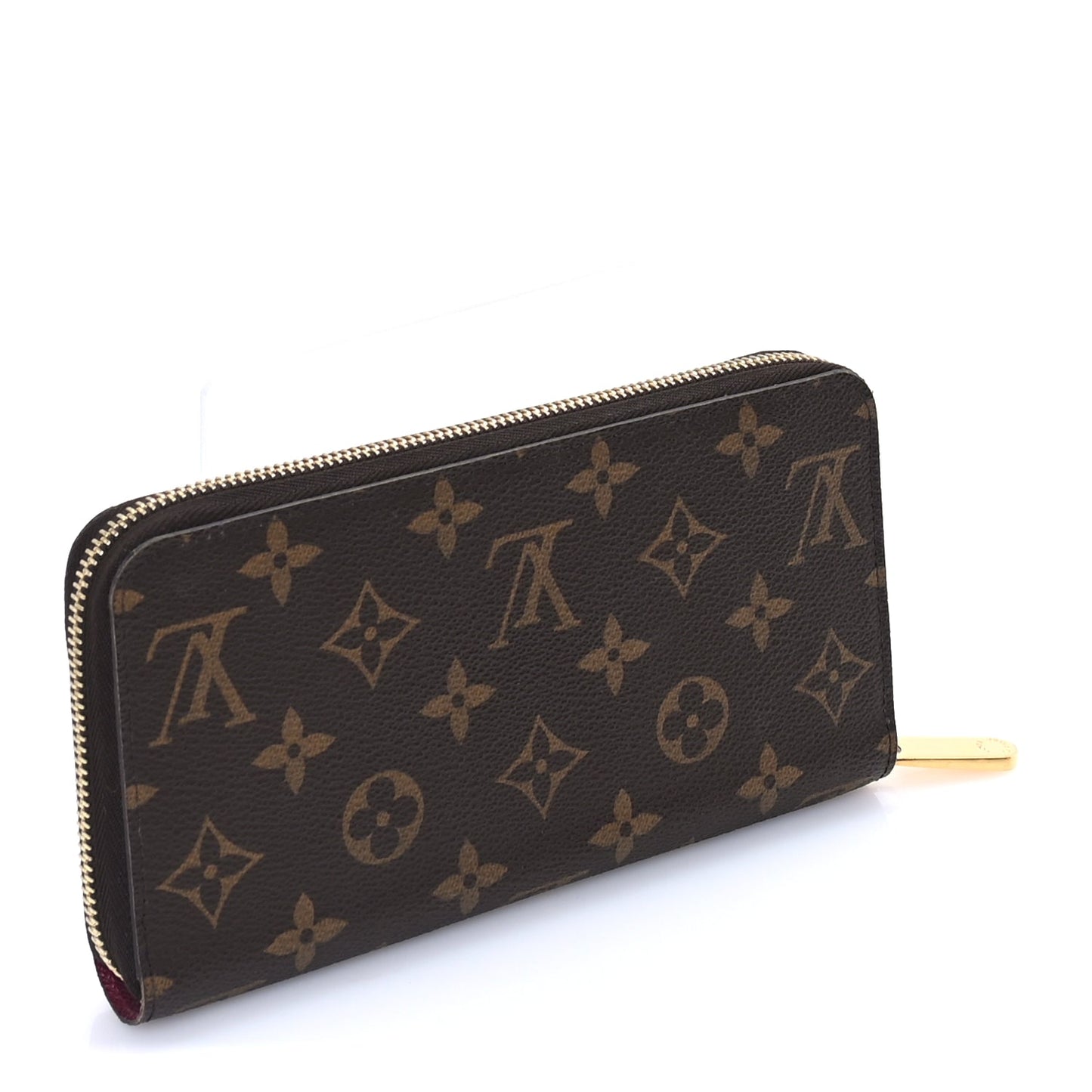 Louis Vuitton Monogram Zippy Wallet Fuchsia Fuchsia