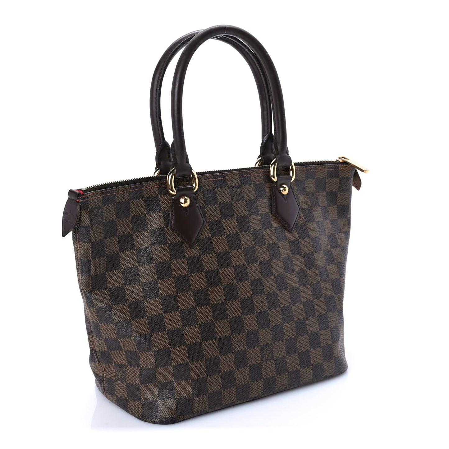 Louis Vuitton Damier Ebene Saleya PM Brown