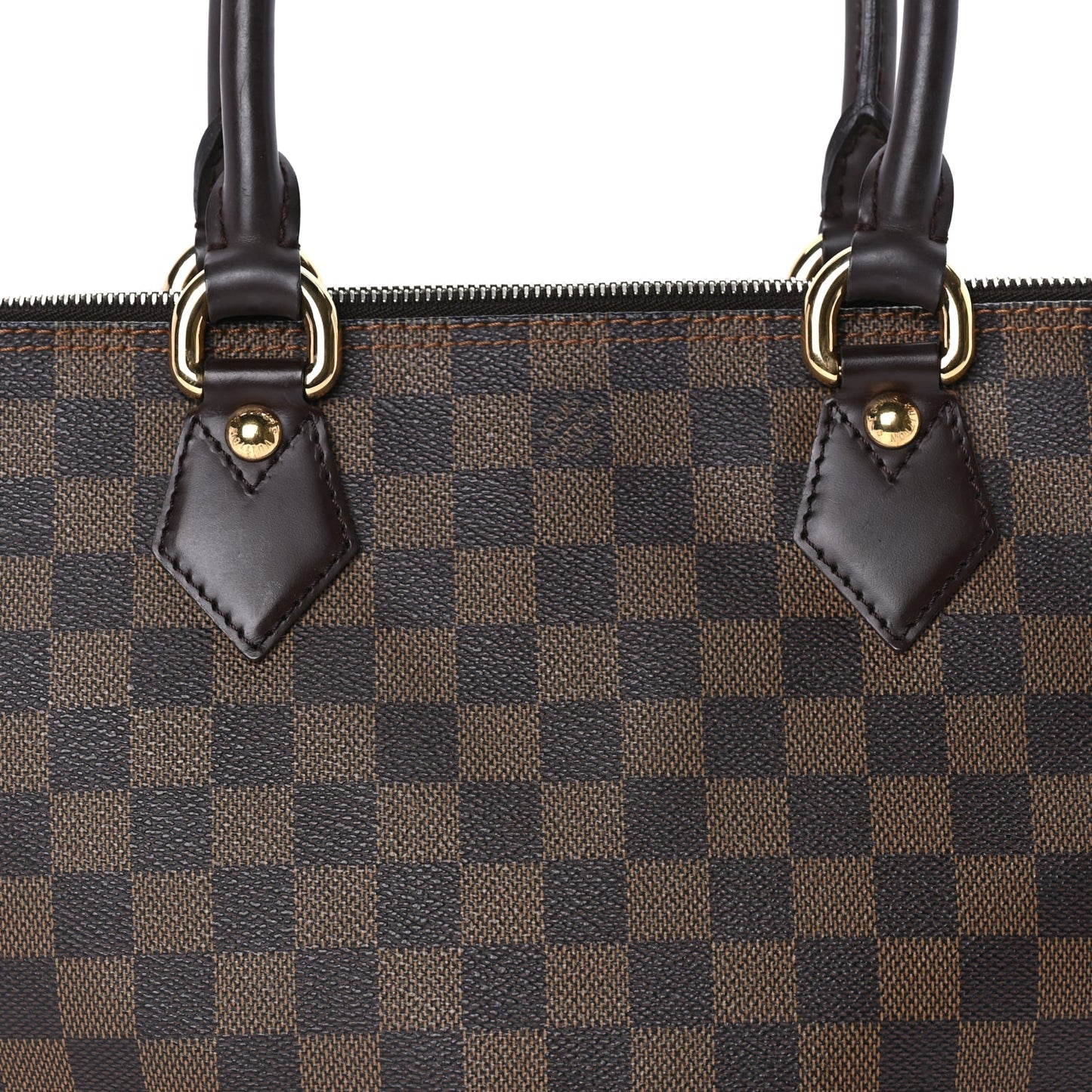 Louis Vuitton Damier Ebene Saleya PM Brown