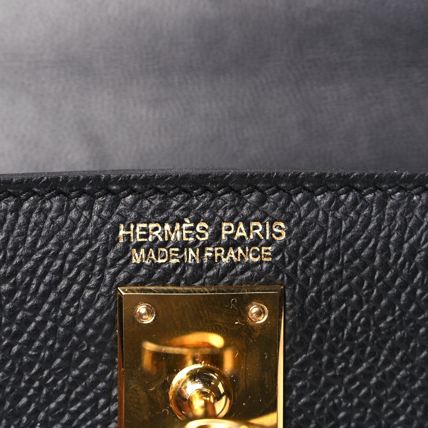 Hermes Epsom Mini Kelly Sellier 20 Black