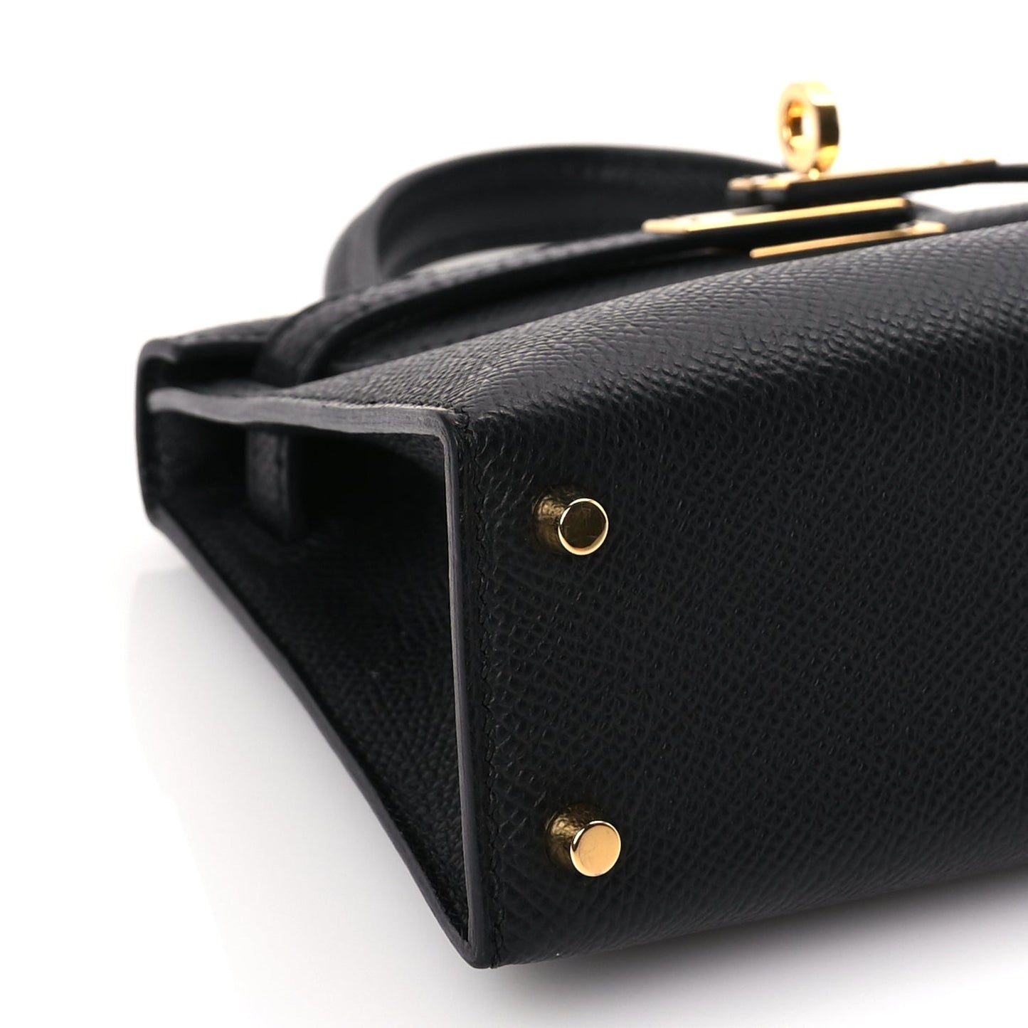 Hermes Epsom Mini Kelly Sellier 20 Black