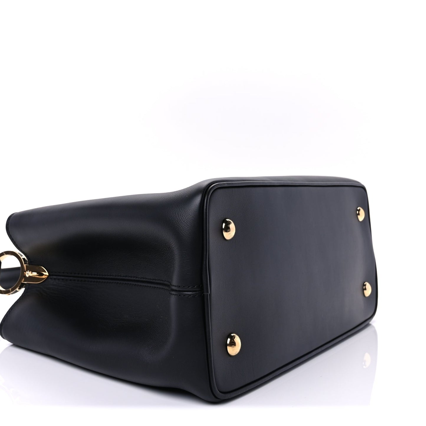 Louis Vuitton Smooth Calfskin Capucines GM Souple  Black