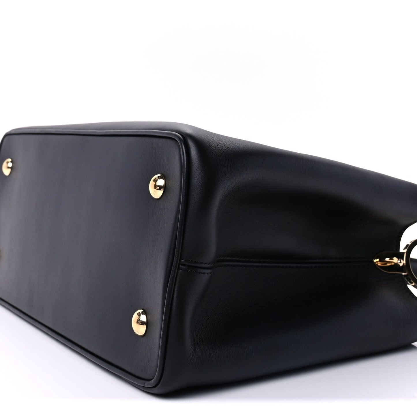 Louis Vuitton Smooth Calfskin Capucines GM Souple  Black