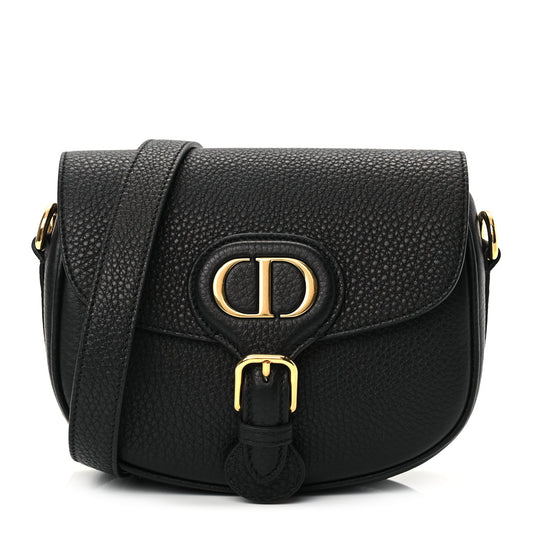 Christian Dior Grained Calfskin Small Bobby Flap
