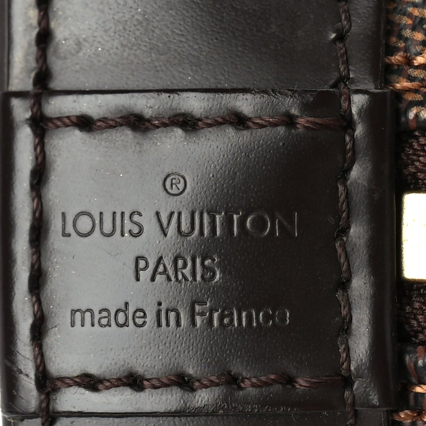 Louis Vuitton Damier Ebene Alma BB