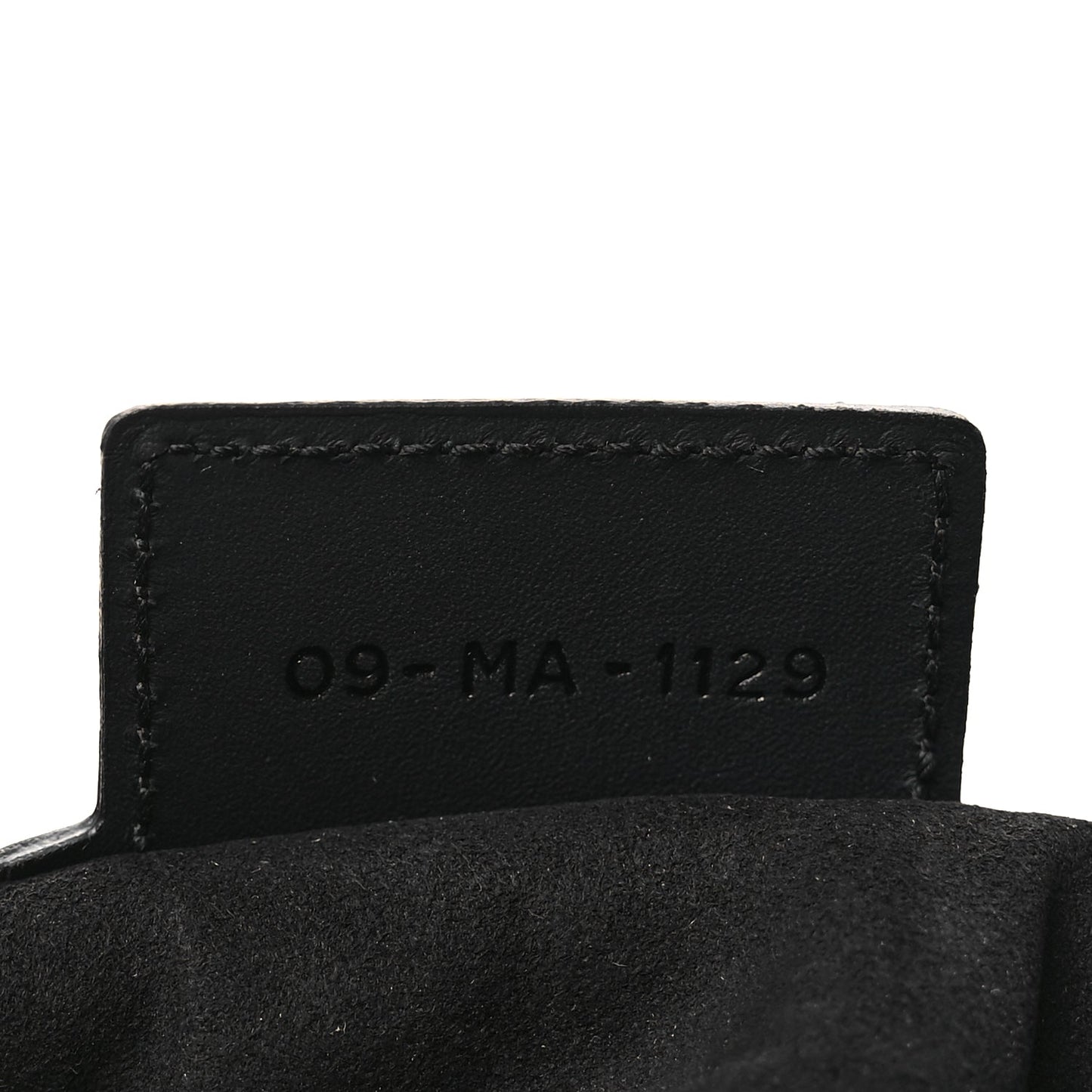 Christian Dior Ultra Matte Calfskin Saddle Bag Black