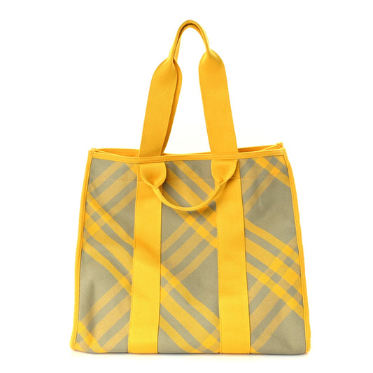 Burberry IP Check XL Shopper Tote  Hunter