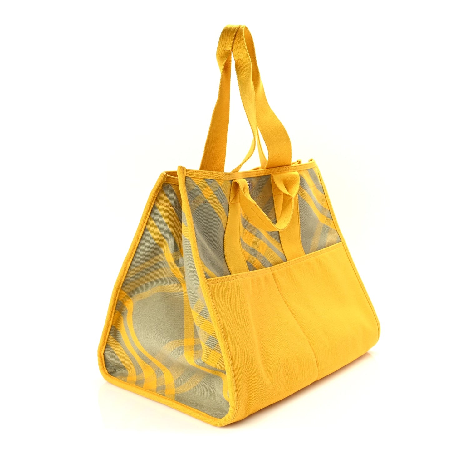 Burberry IP Check XL Shopper Tote  Hunter