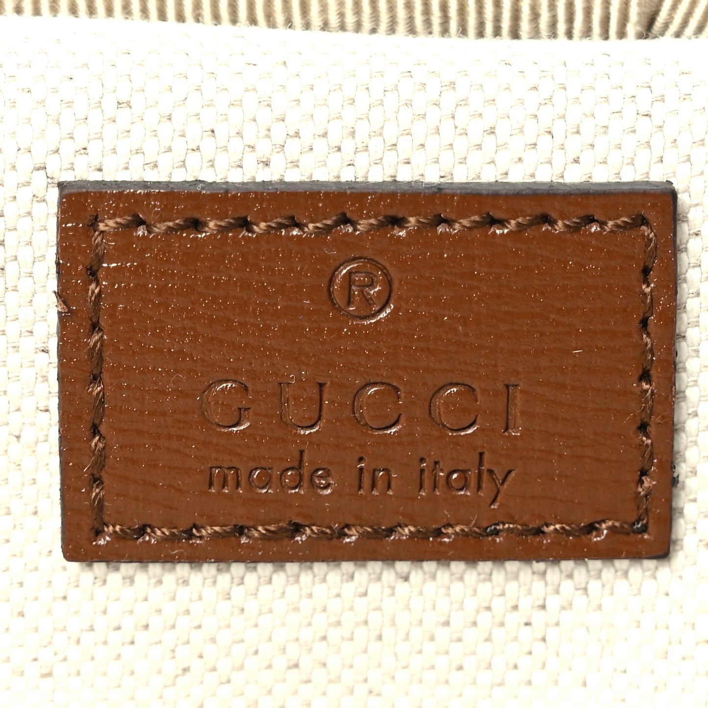 Gucci GG Supreme Monogram Azalea Calfskin Retro Interlocking G Carry On Trolley Brown Sugar