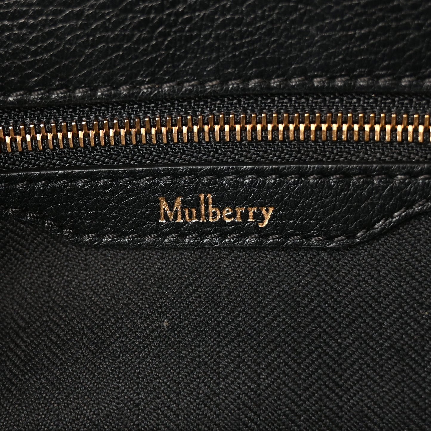Mulberry Calf Hair Calfskin Leopard Print Small Belted Bayswater Tote Black