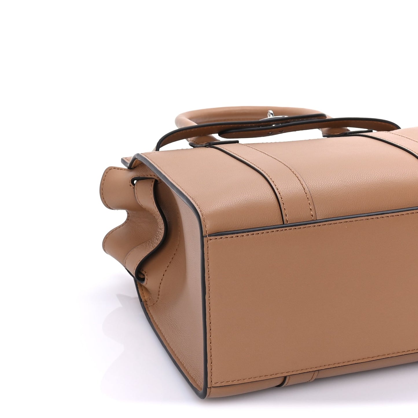 Mulberry Micro Classic Grain Mini Zipped Bayswater Sable