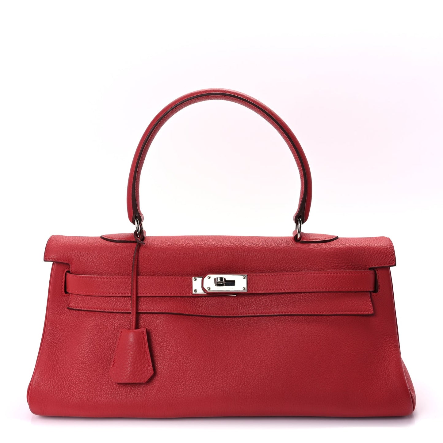Hermes Clemence Shoulder Kelly 40  Bougainvillea