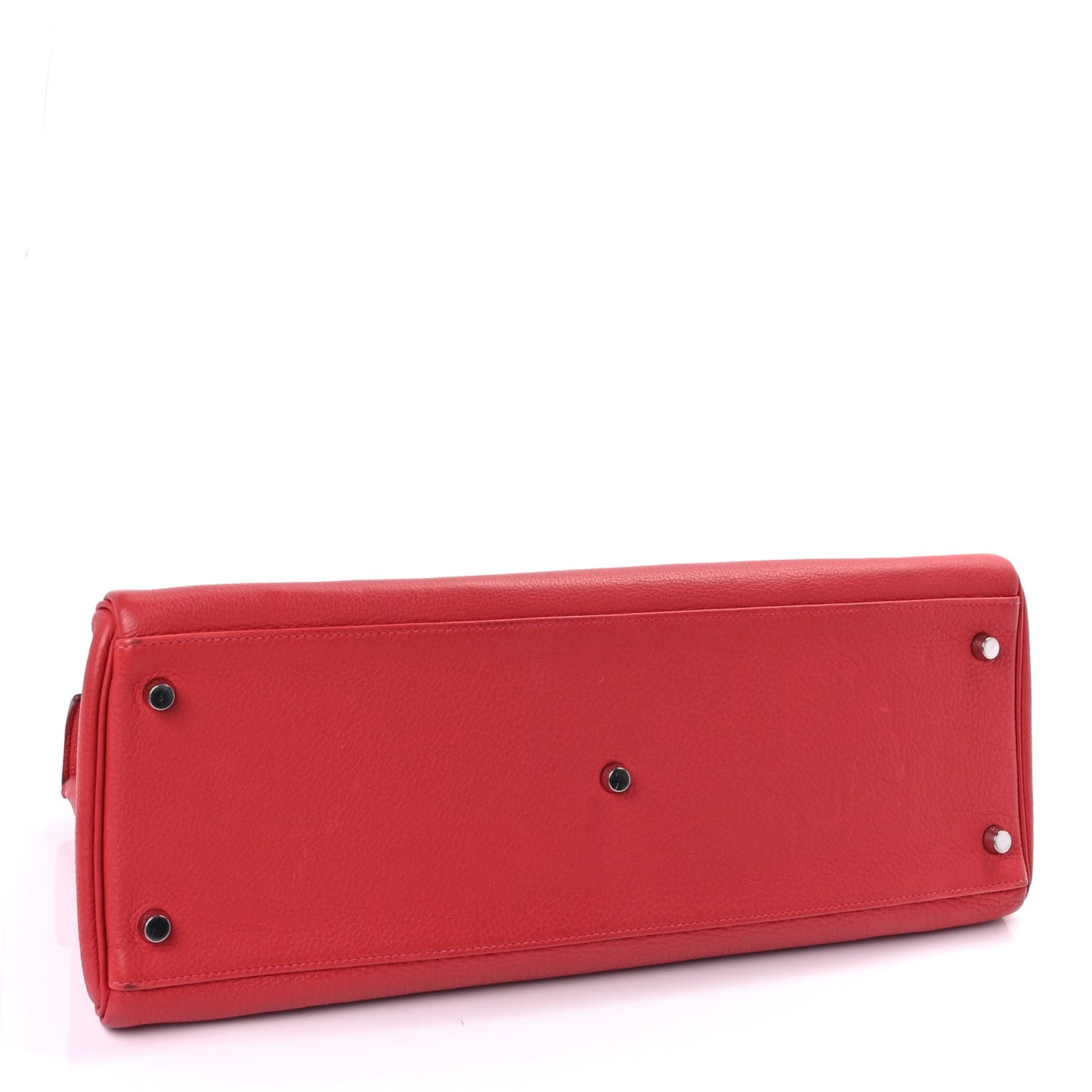 Hermes Clemence Shoulder Kelly 40  Bougainvillea