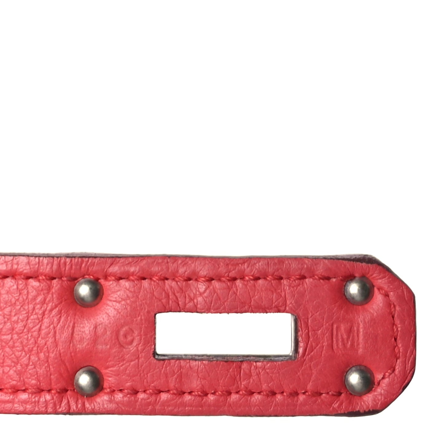 Hermes Clemence Shoulder Kelly 40  Bougainvillea
