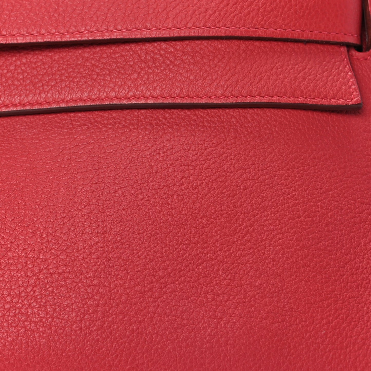 Hermes Clemence Shoulder Kelly 40  Bougainvillea