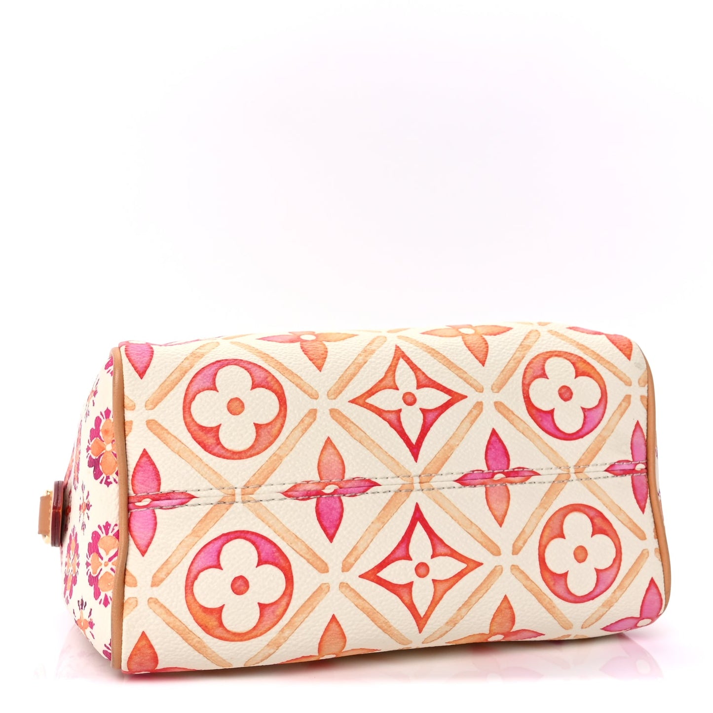 Louis Vuitton Monogram Tiles By The Pool Speedy 20  Coral