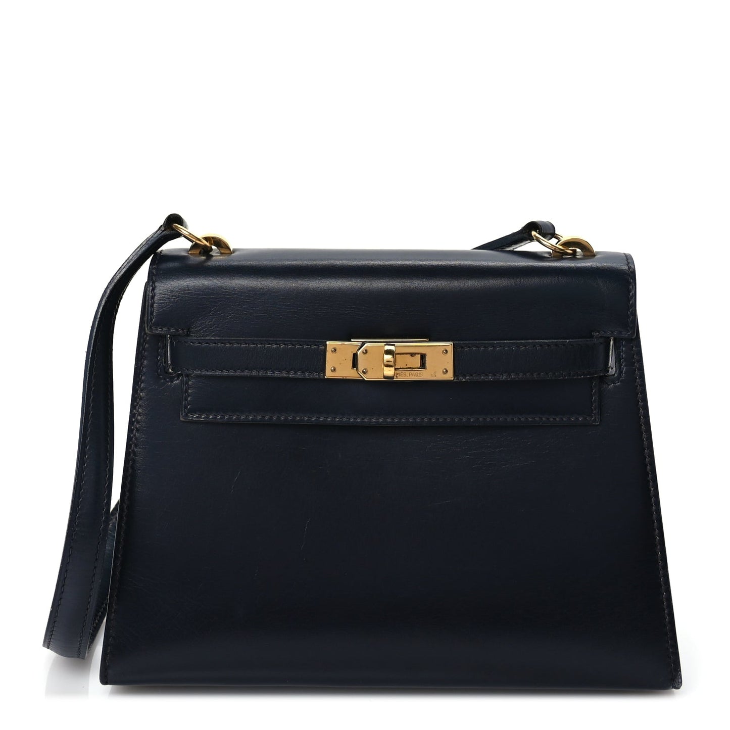 Hermes Box Mini Kelly Sellier 20 Indigo