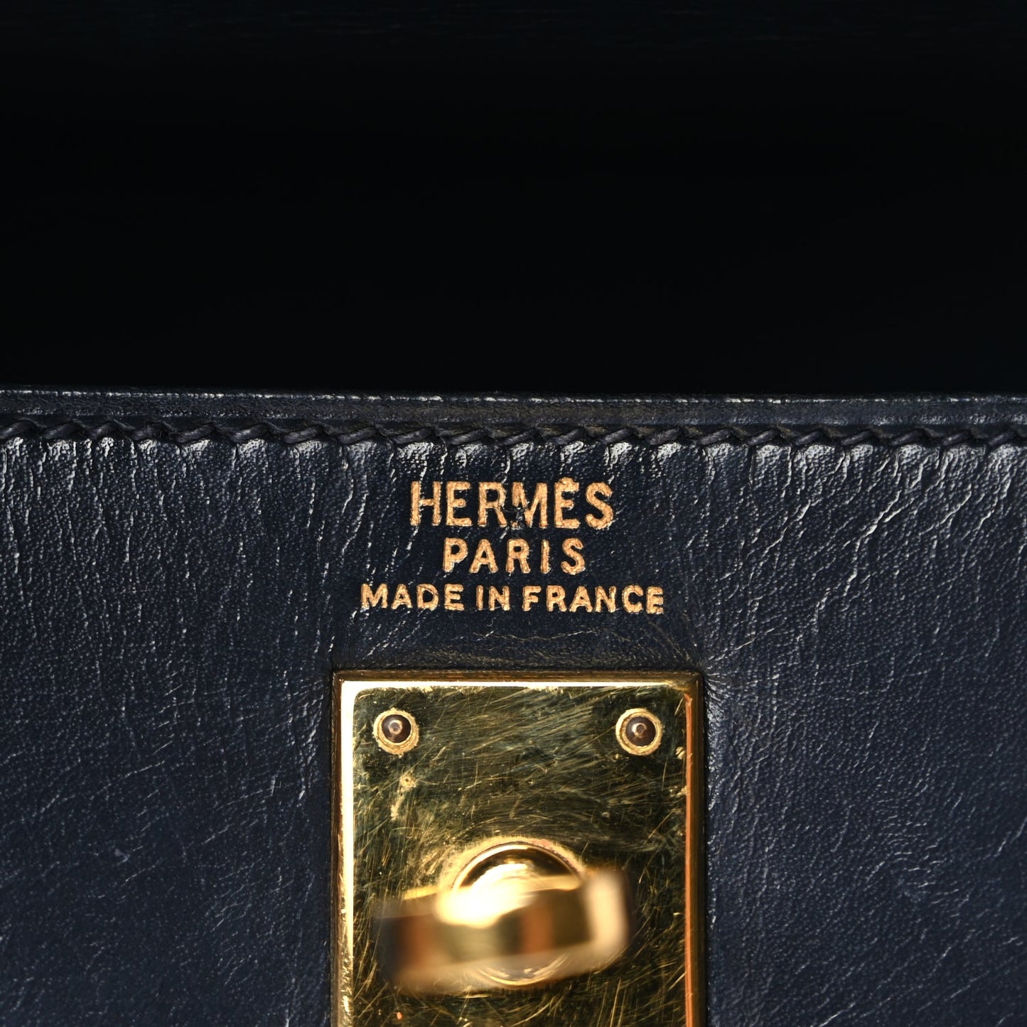 Hermes Box Mini Kelly Sellier 20 Indigo