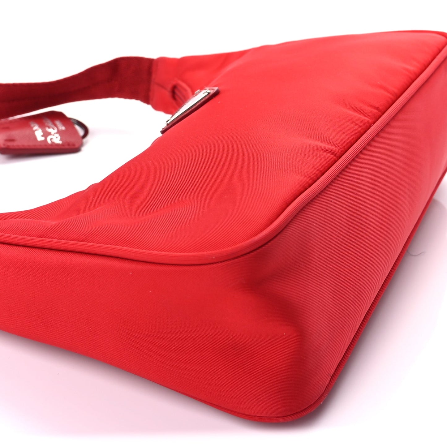 Prada Tessuto Nylon Mini Re-Edition 2000 Bag Rosso