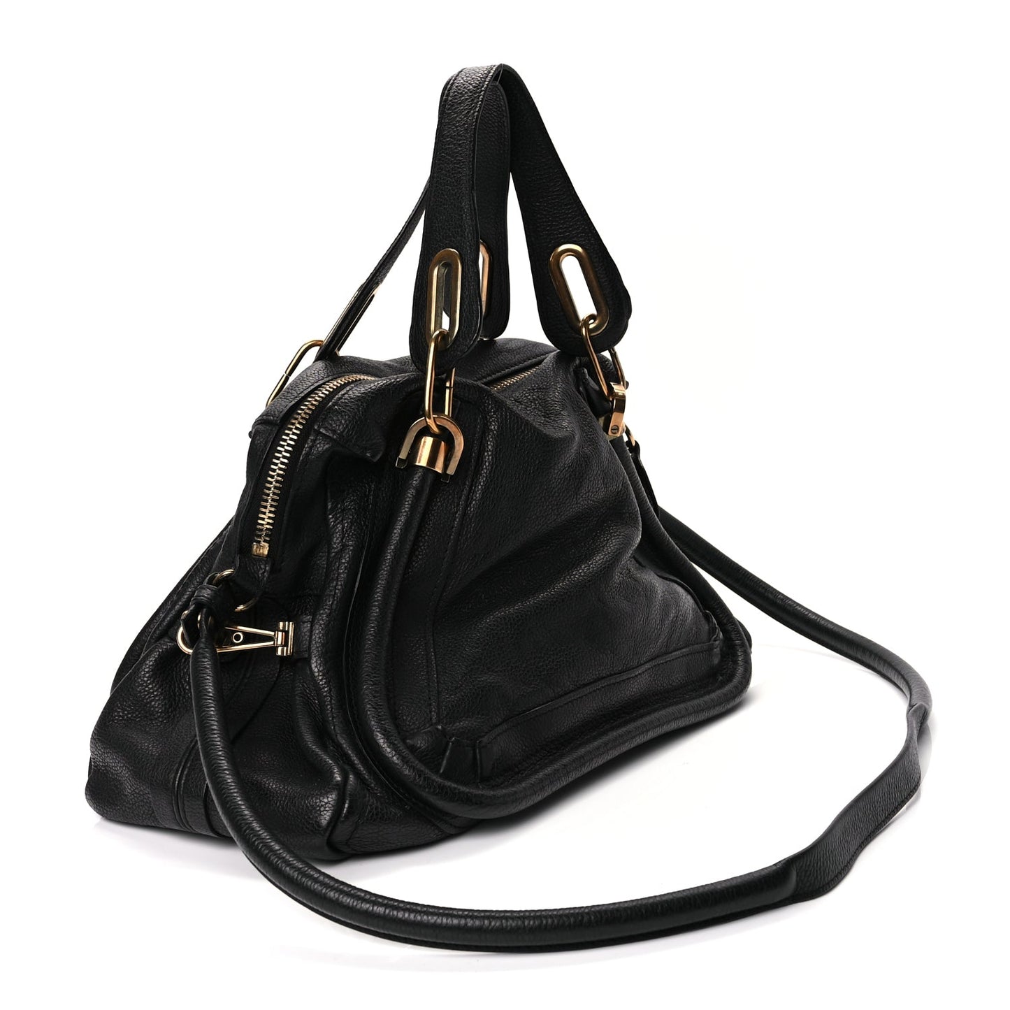 Chloe Calfskin Medium Paraty Black