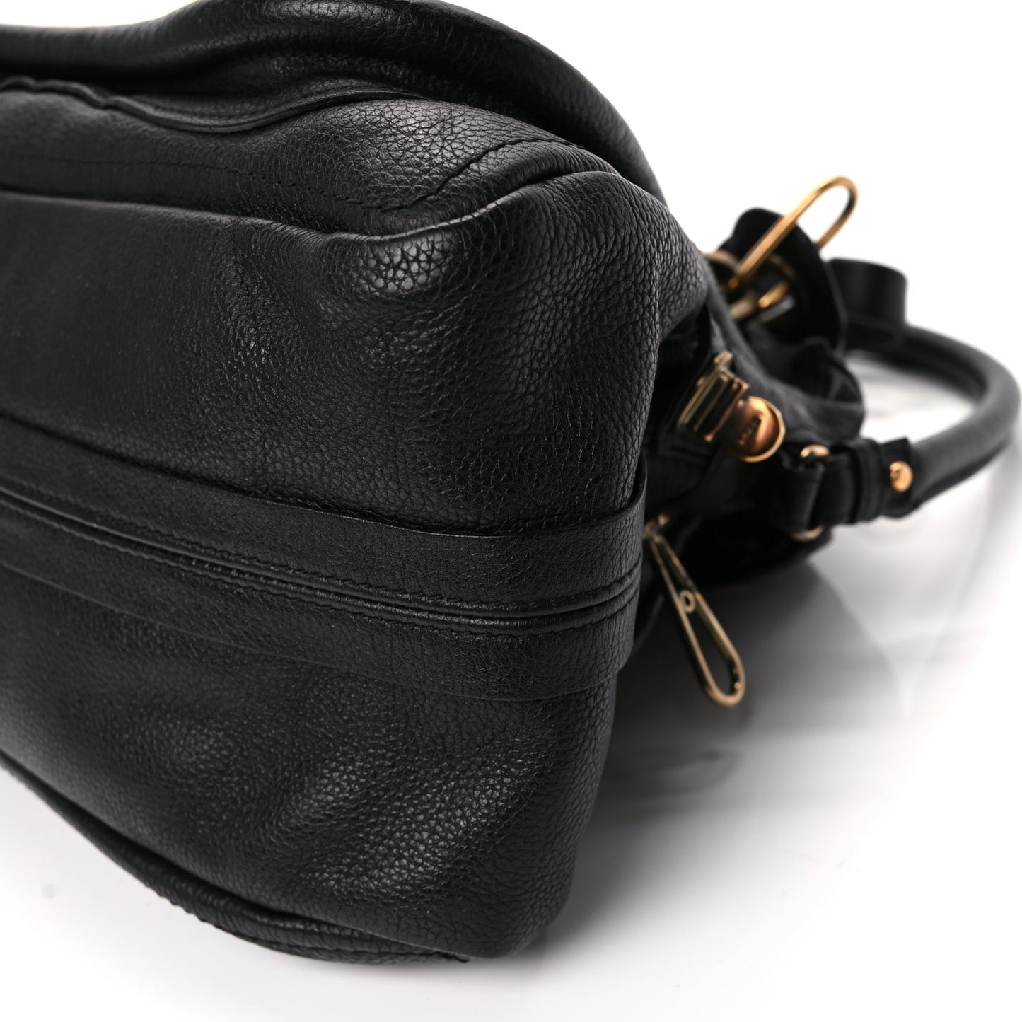 Chloe Calfskin Medium Paraty Black