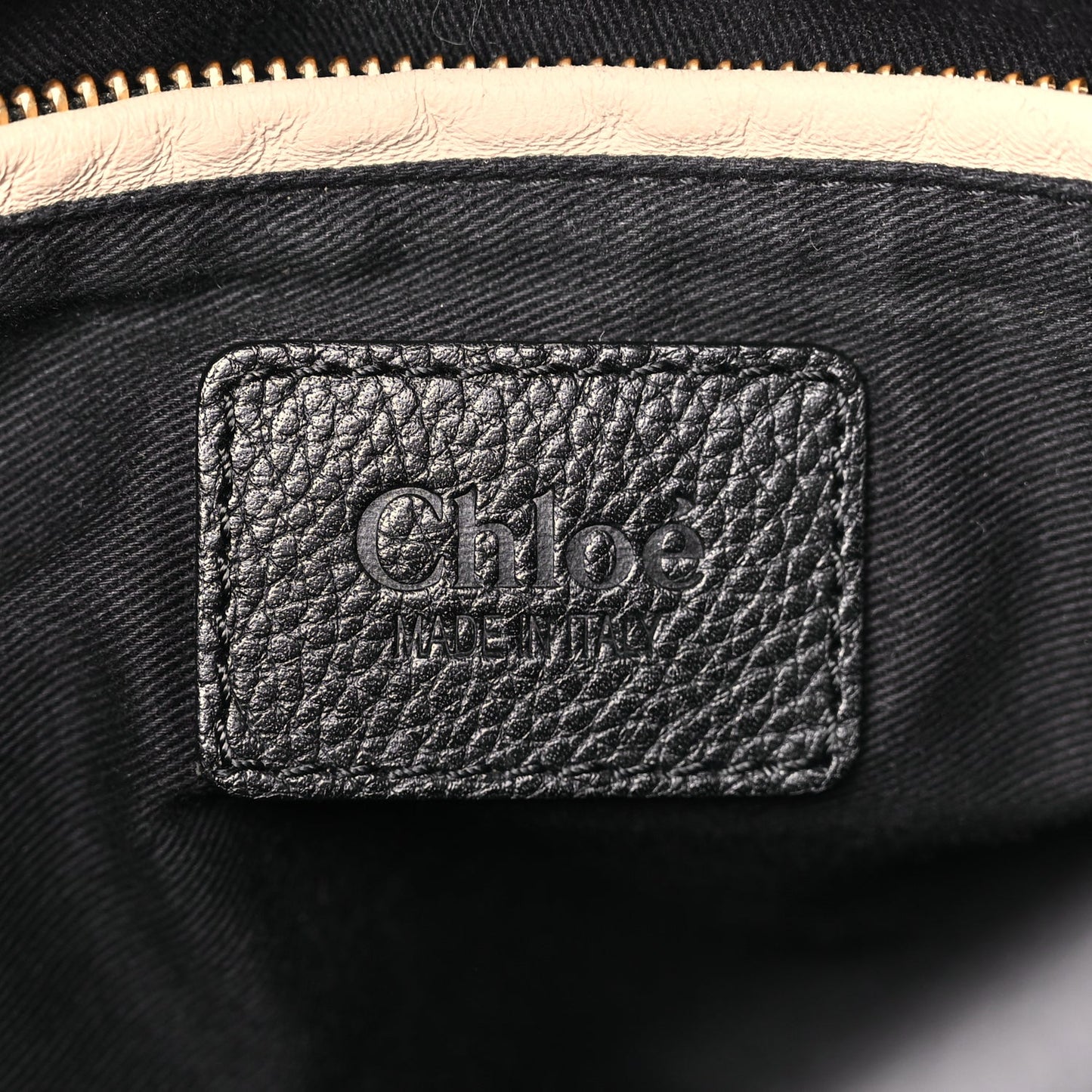 Chloe Calfskin Medium Paraty Black