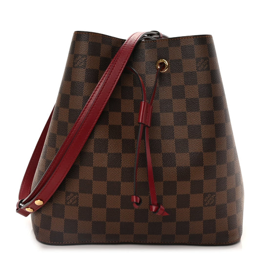 Louis Vuitton Damier Ebene Neonoe MM Cherry Berry