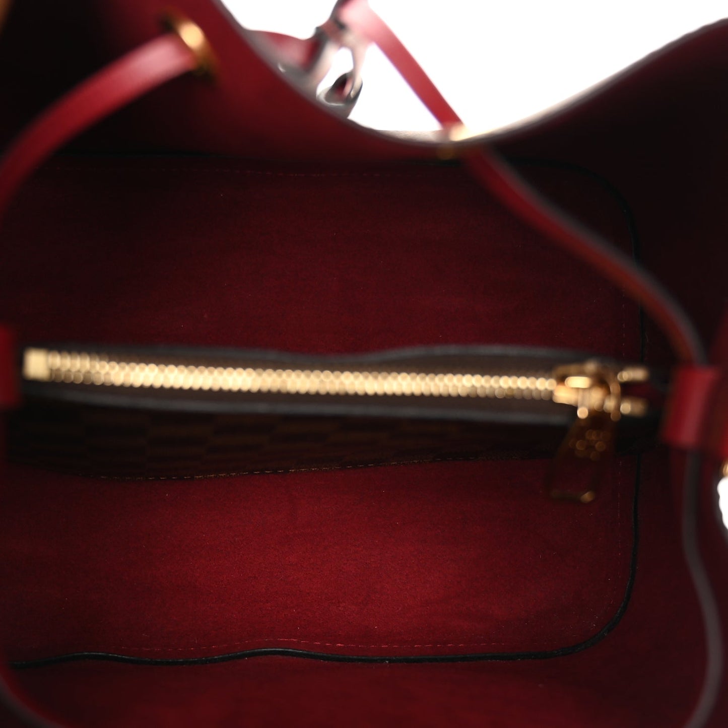 Louis Vuitton Damier Ebene Neonoe MM Cherry Berry