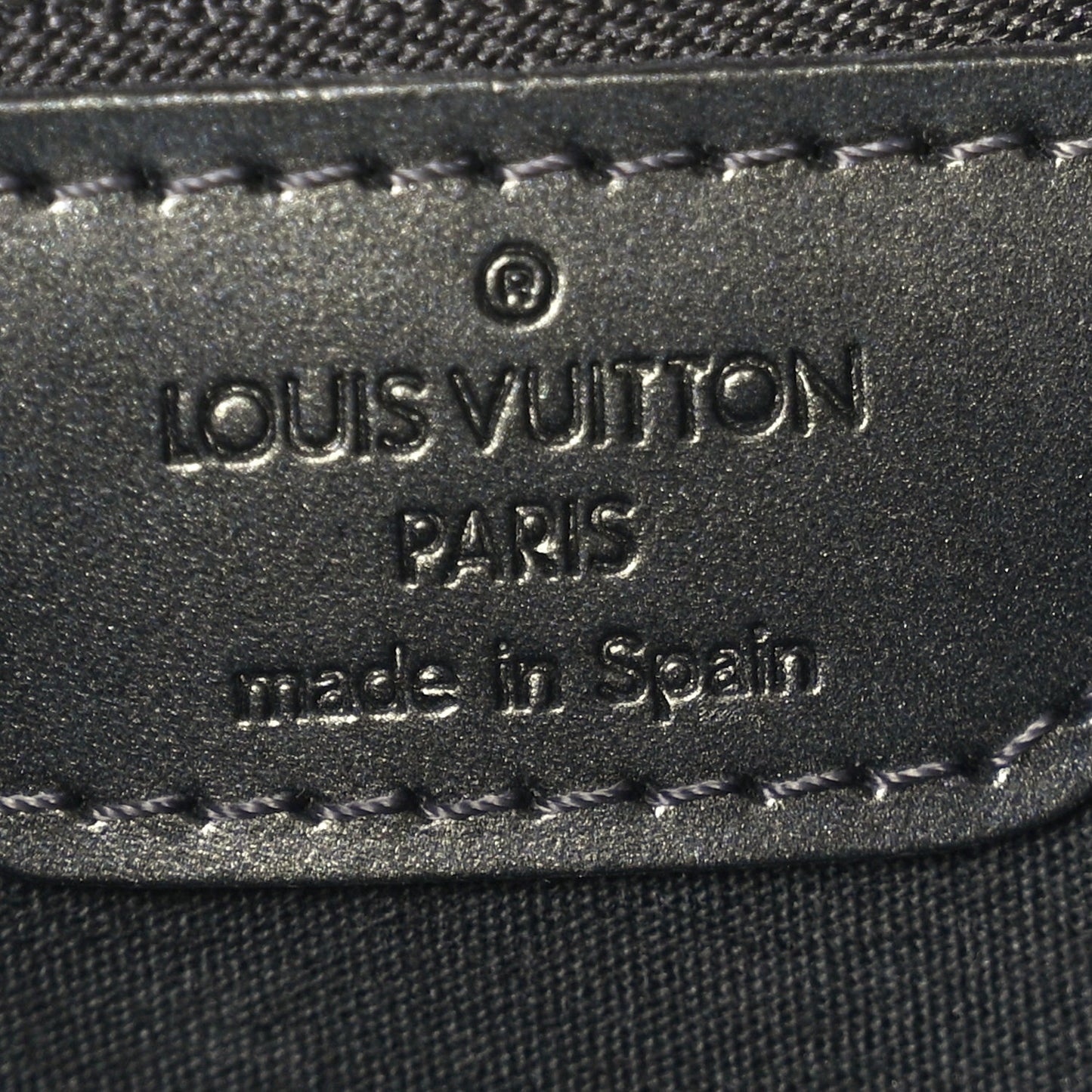 Louis Vuitton Mat Monogram Stockton  Black
