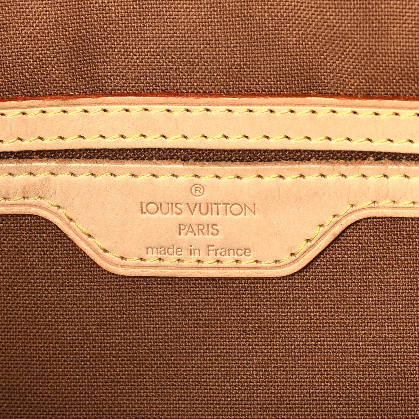Louis Vuitton Monogram Cabas Piano Brown