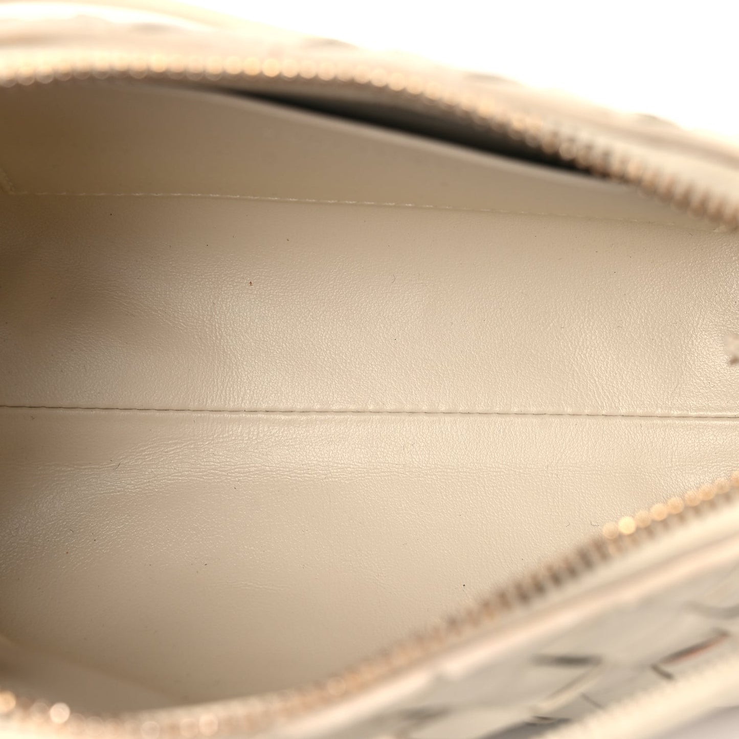 Bottega Veneta Nappa Intrecciato Concert Pouch Sea Salt