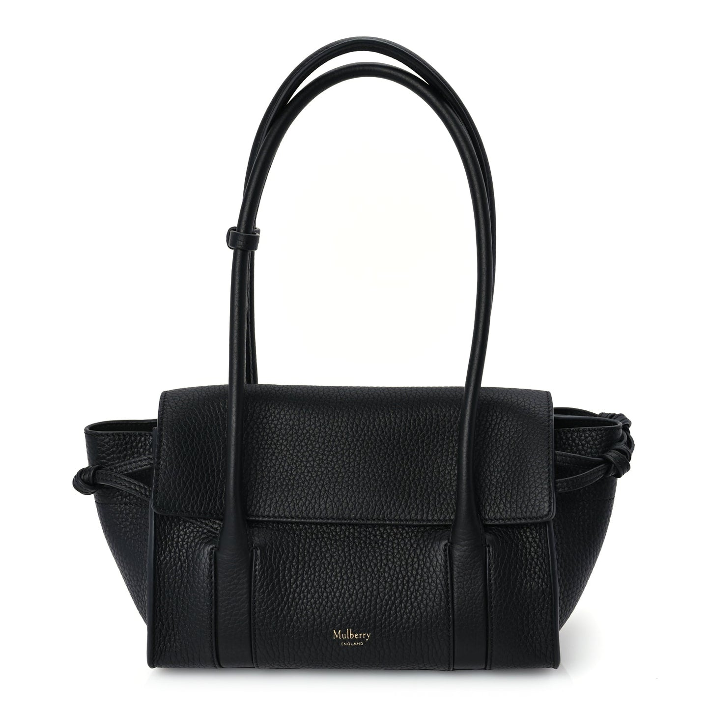 Mulberry Heavy Grain Mini Soft Bayswater  Black