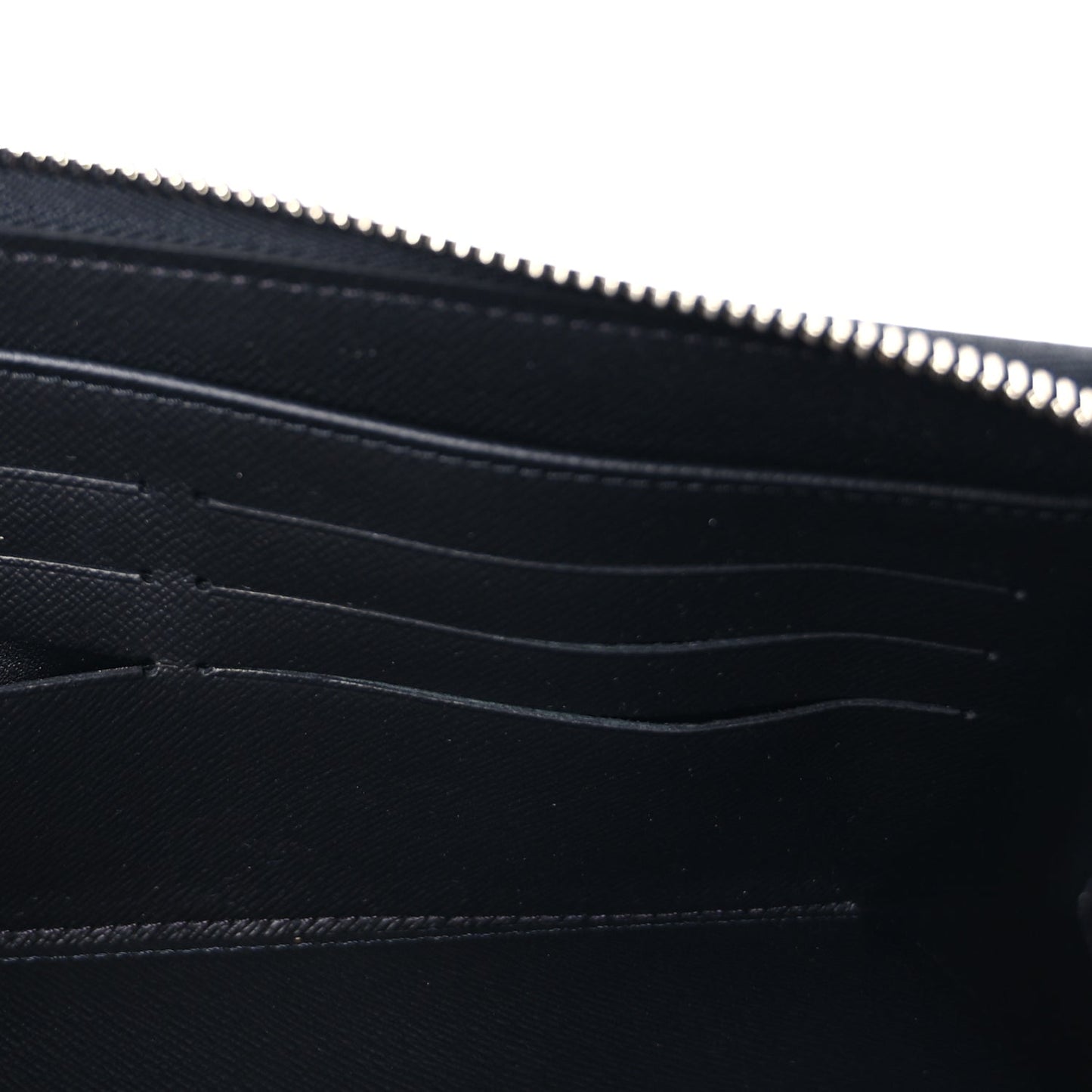 Louis Vuitton Taiga Zippy Organizer Wallet Black