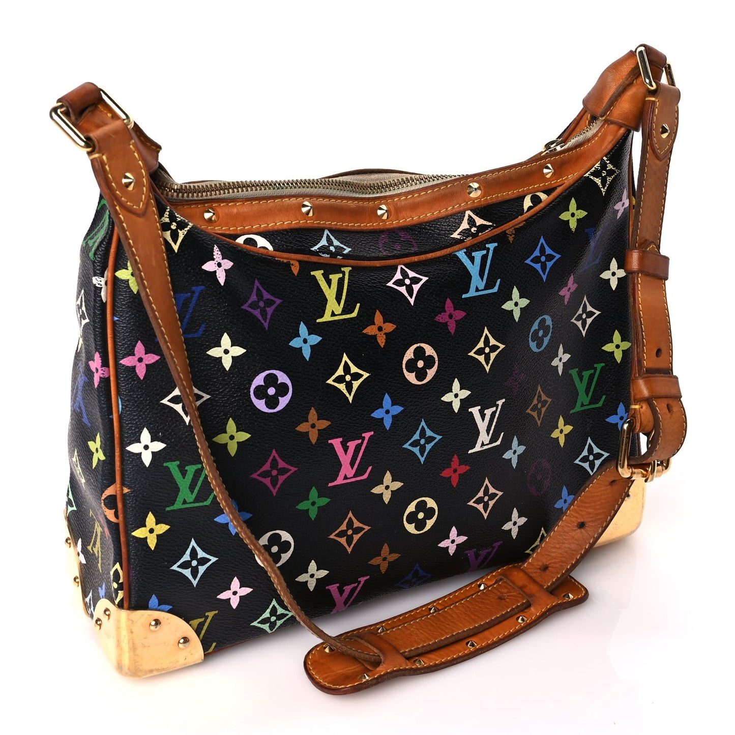 Louis Vuitton Monogram Multicolor Boulogne Black