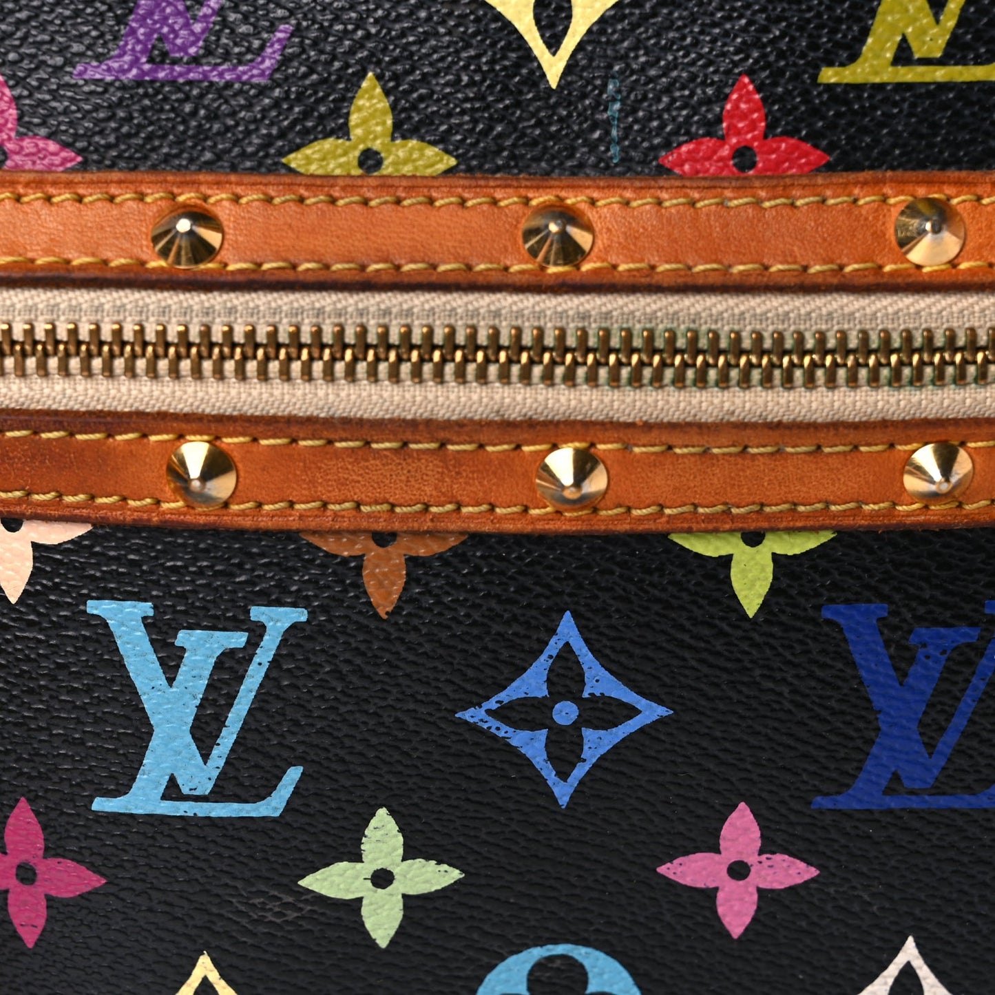 Louis Vuitton Monogram Multicolor Boulogne Black