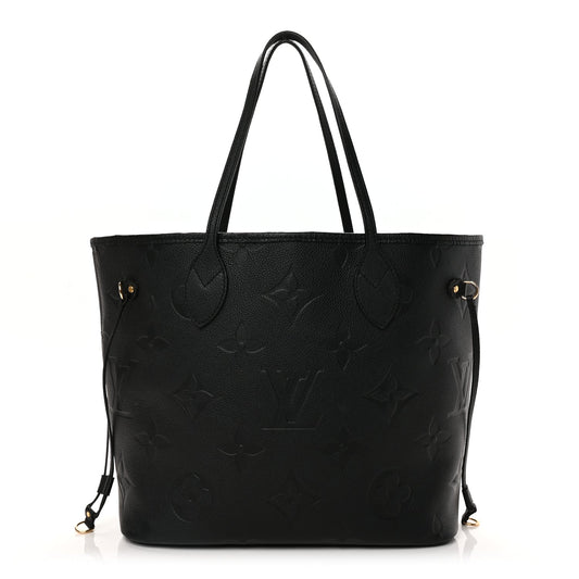 Louis Vuitton Empreinte Monogram Giant Neverfull MM Black