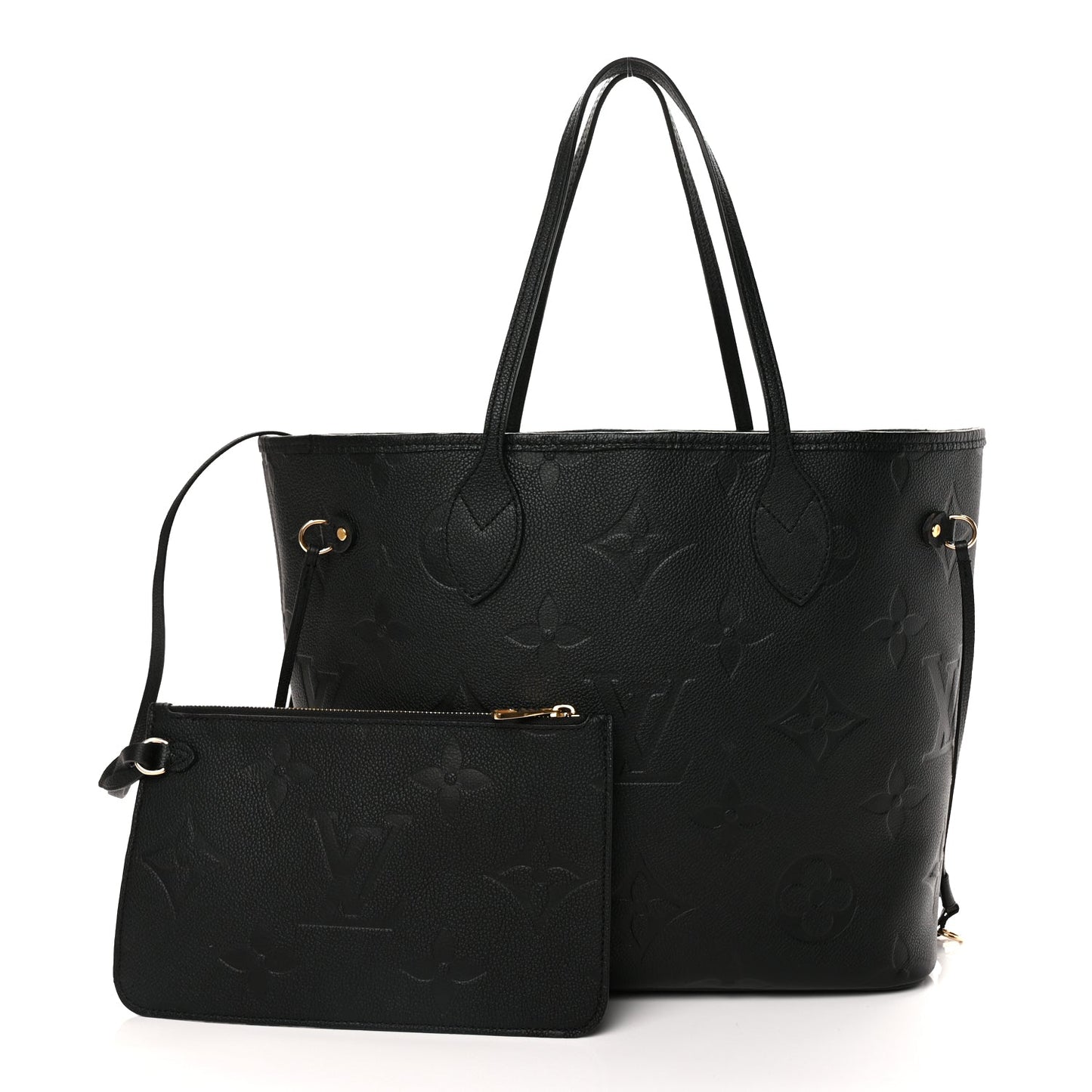 Louis Vuitton Empreinte Monogram Giant Neverfull MM Black