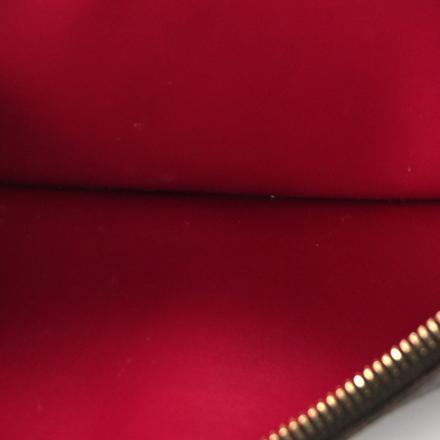 Louis Vuitton Monogram Felicie Chain Wallet Zippered Insert Fuchsia